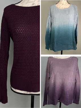 3 Knit Sweaters